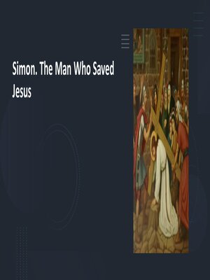 cover image of Simon. the Man Who Saved Jesus